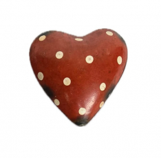 LARGE RED HEART W/ DOTS *NEW* AVAIL DEC 2026